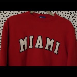 Miami University Champion Crewneck